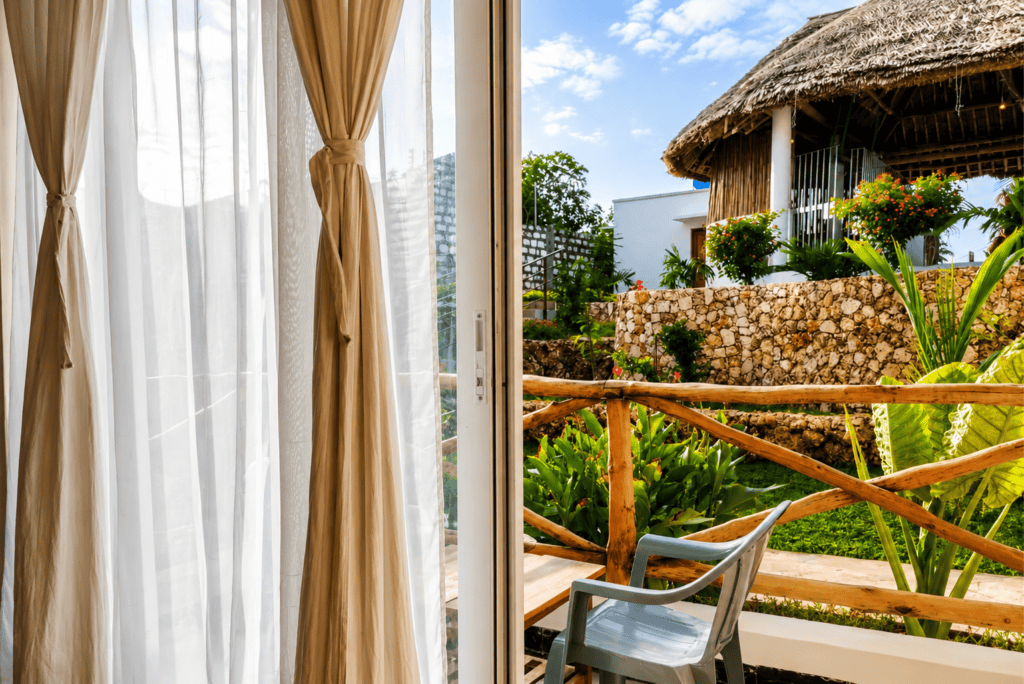 Accommodations standardroom balcony view from the room villa verona gardens 2