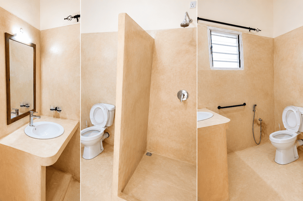 Accommodations standardroom ensuite bathroom toilet villa verona gardens