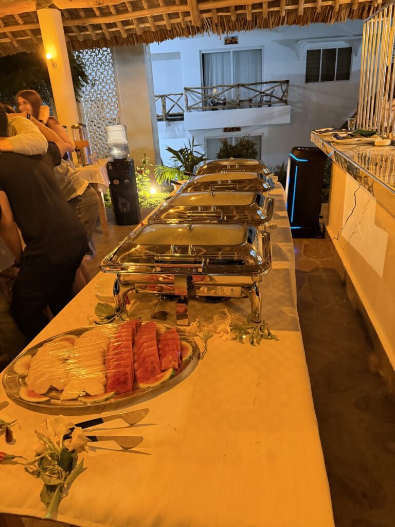 villa verona gardens watamu restaurant buffet meals