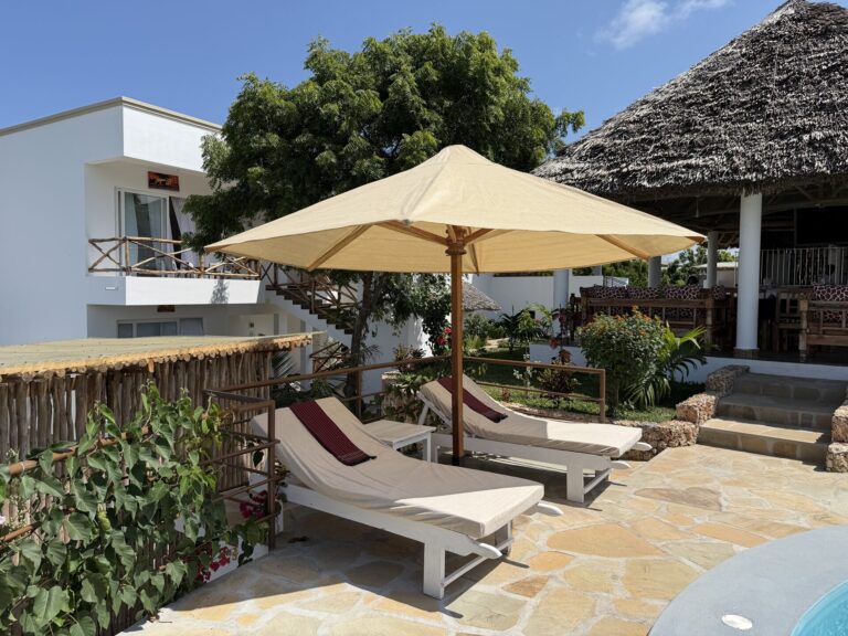 villa verona gardens watamu swimming pool sun bathing